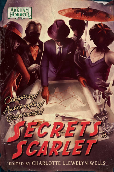Книга Secrets in Scarlet 