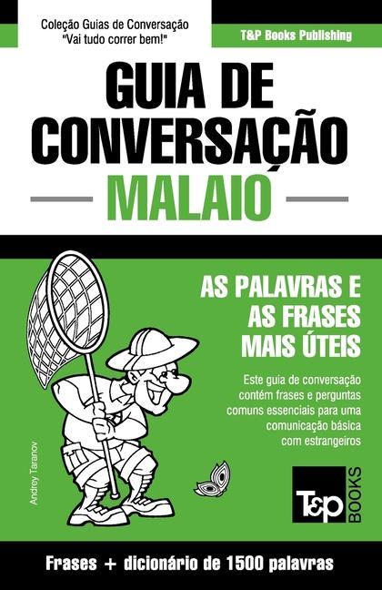 Kniha Guia de Conversacao Portugues-Malaio e dicionario conciso 1500 palavras 