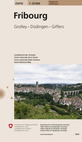 Nyomtatványok 25010 Fribourg Bundesamt für Landestopografie swisstopo