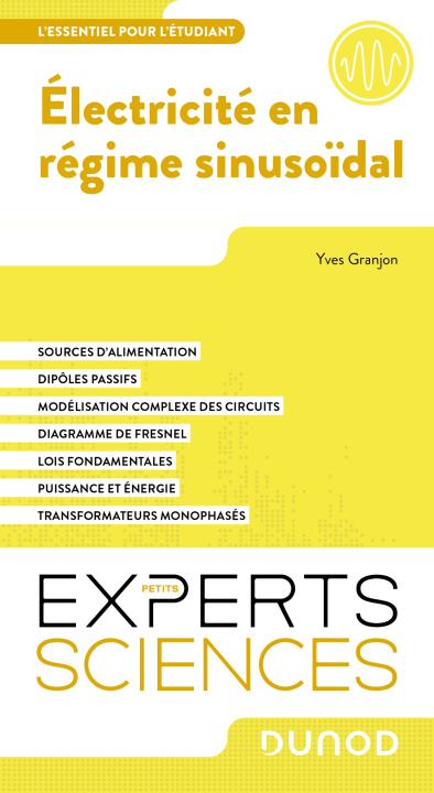 Book Electricité en régime sinusoïdal Yves Granjon