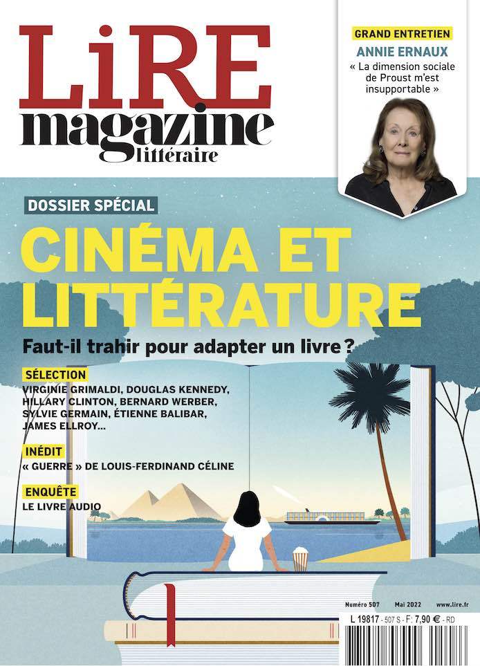 Carte Lire Magazine Littéraire n°507 : Cinéma & Littérature - Mai 2022 collegium