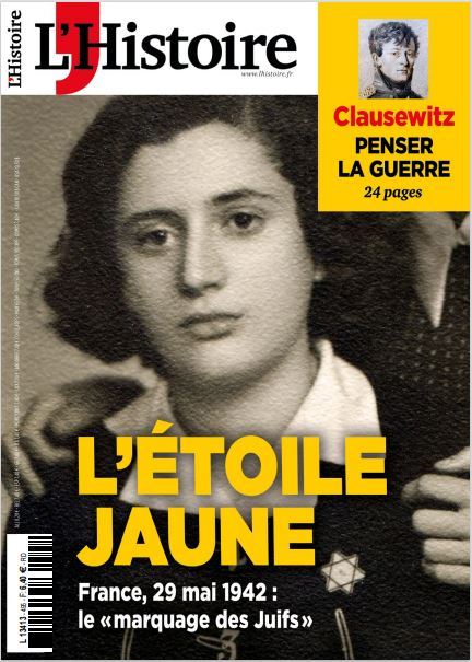 Книга L'Histoire N°495 : L'étoile jaune - Mai 2022 collegium