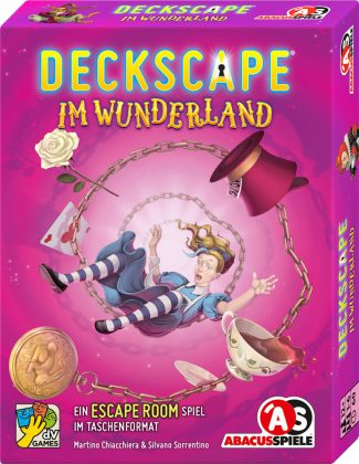 Gioco/giocattolo Deckscape - Im Wunderland Martino Chiacchiera