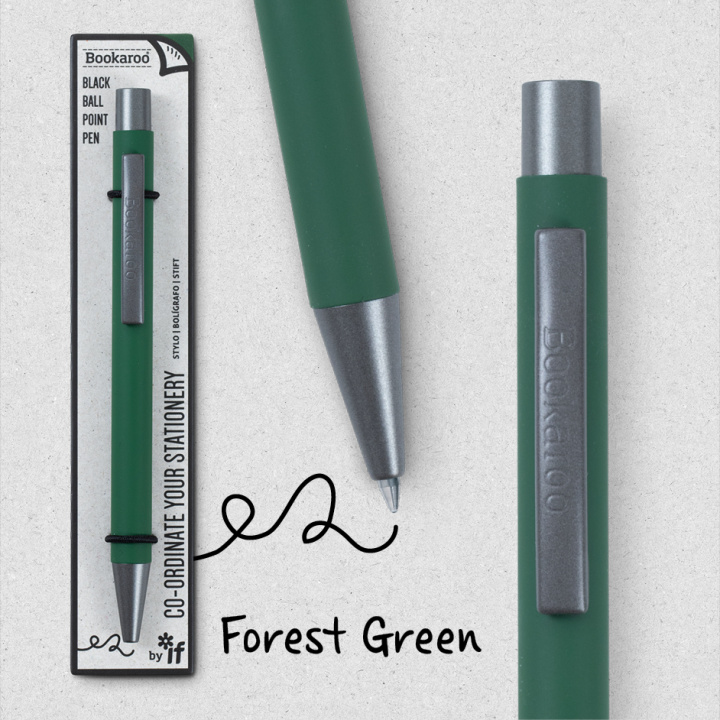 Kniha Długopis zielony Bookaroo IF 
