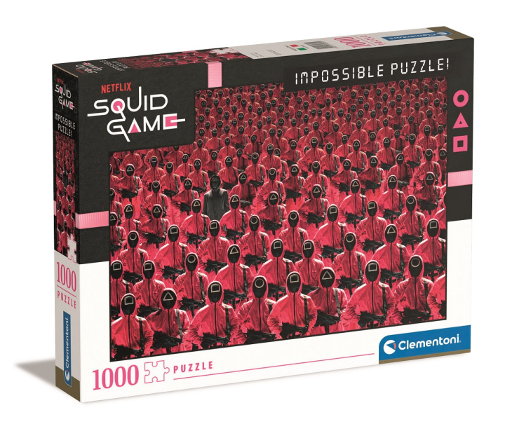 Joc / Jucărie Puzzle 1000 impossible Netflix Squid Game 39695 