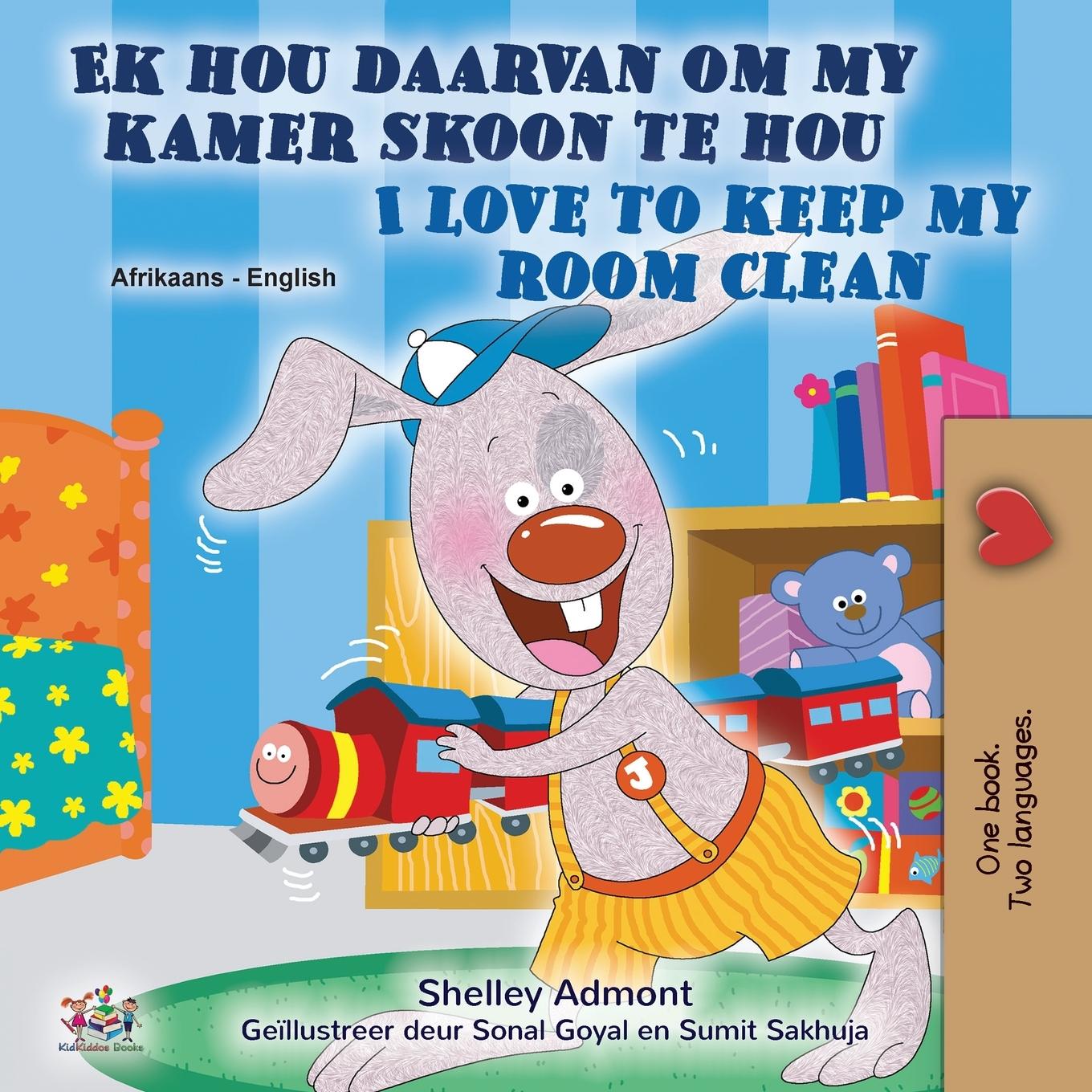 Kniha I Love to Keep My Room Clean (Afrikaans English Bilingual Book for Kids) Kidkiddos Books
