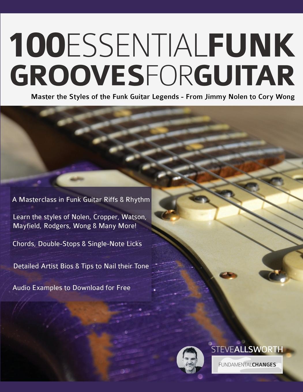 Könyv 100 Essential Funk Grooves for Guitar Joseph Alexander