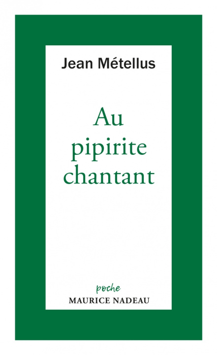 Kniha Au pipirite chantant Jean METELLUS