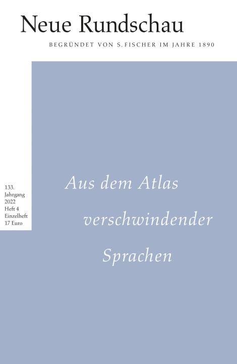 Книга Neue Rundschau 2022/4 Alexander Roesler