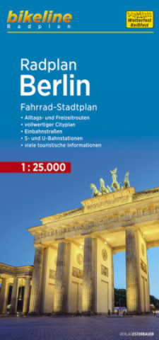 Tiskanica Radplan Berlin Esterbauer Verlag