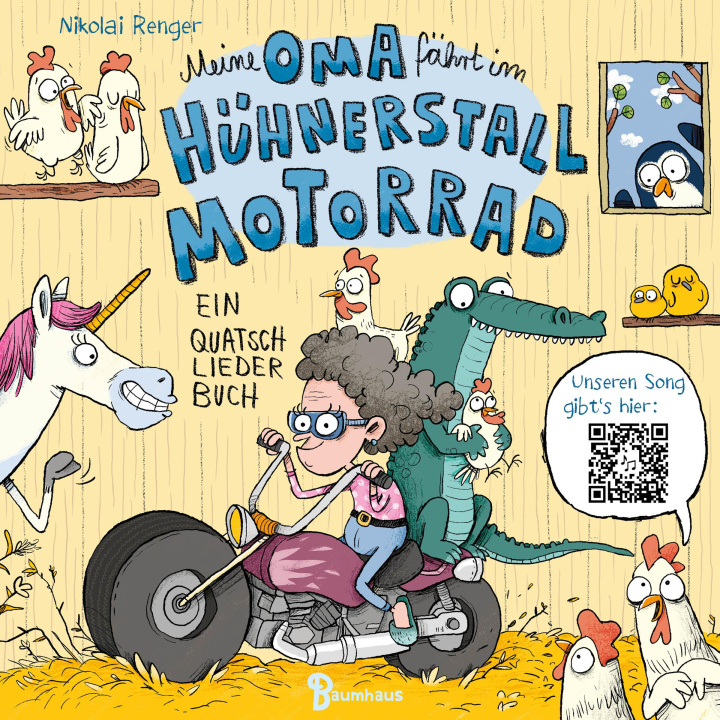 Kniha Meine Oma fährt im Hühnerstall Motorrad 