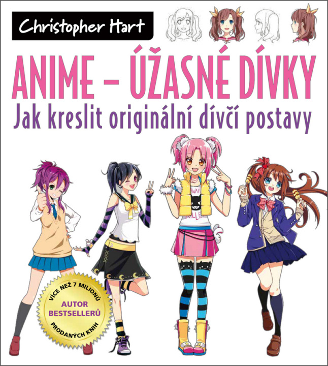 Book Anime – Úžasné dívky Christopher Hart