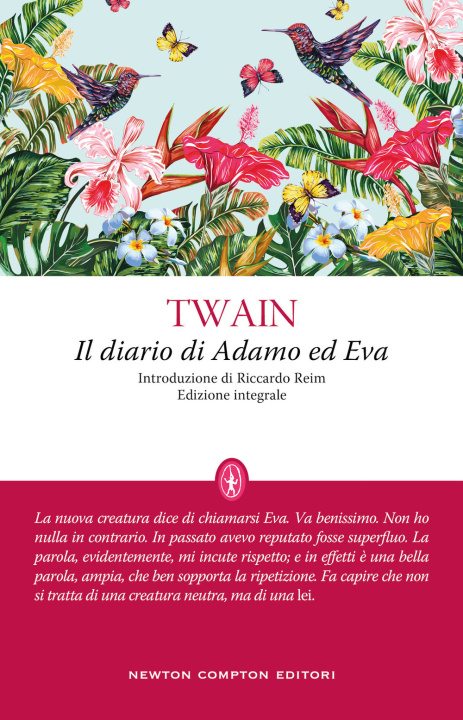 Книга diario di Adamo ed Eva Mark Twain
