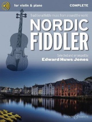 Libro NORDIC FIDDLER - TRADITIONAL FIDDLE MUSIC -VIOLON (2 VIOLINS) AND PIANO - AUDIO EN LIGNE EDWARD HUWS JONES