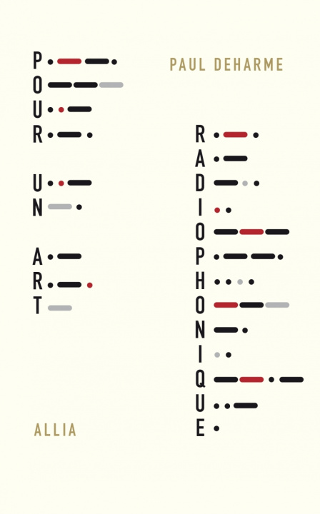 Knjiga Pour un art radiophonique Paul DEHARME