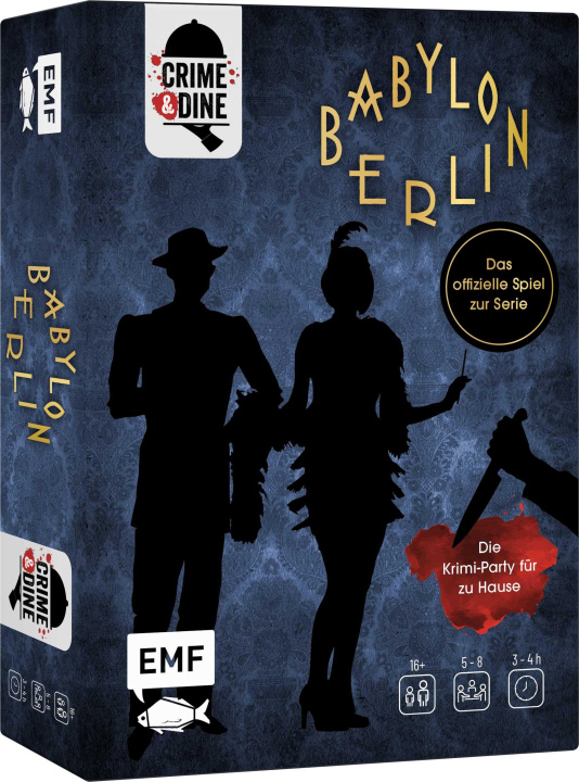 Játék Crime & Dine - Das Krimi-Dinner-Set: Babylon Berlin - Das offizielle Spiel zur Serie! 