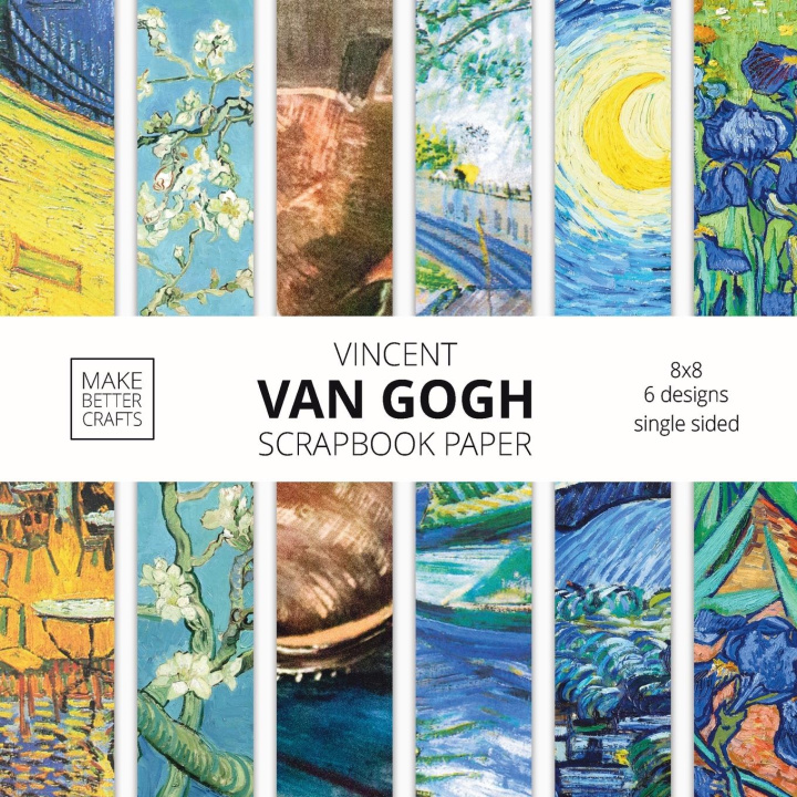 Kniha Vincent Van Gogh Scrapbook Paper 
