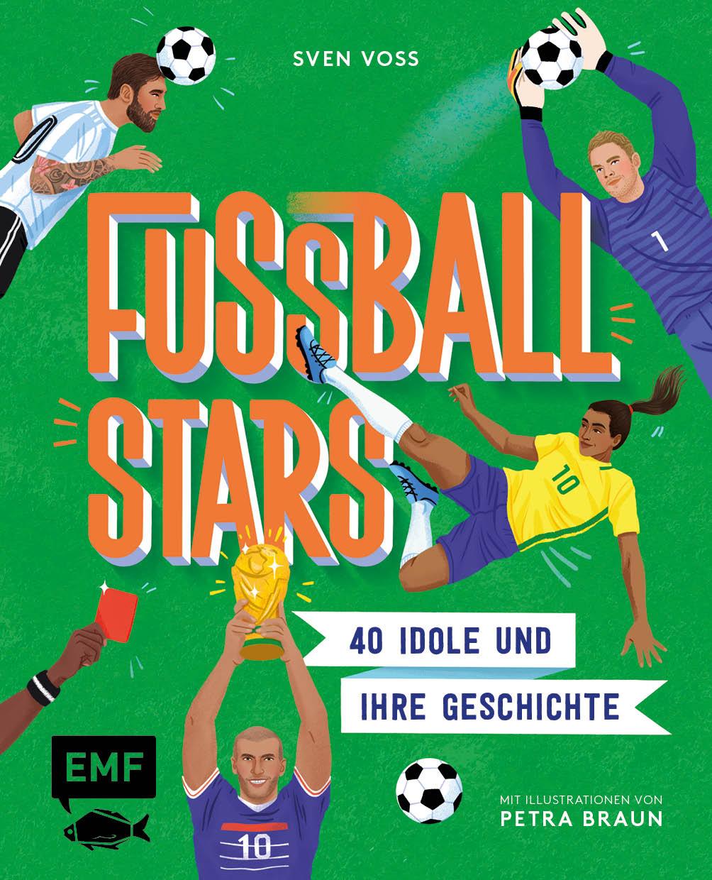 Kniha Fussball-Stars Petra Braun