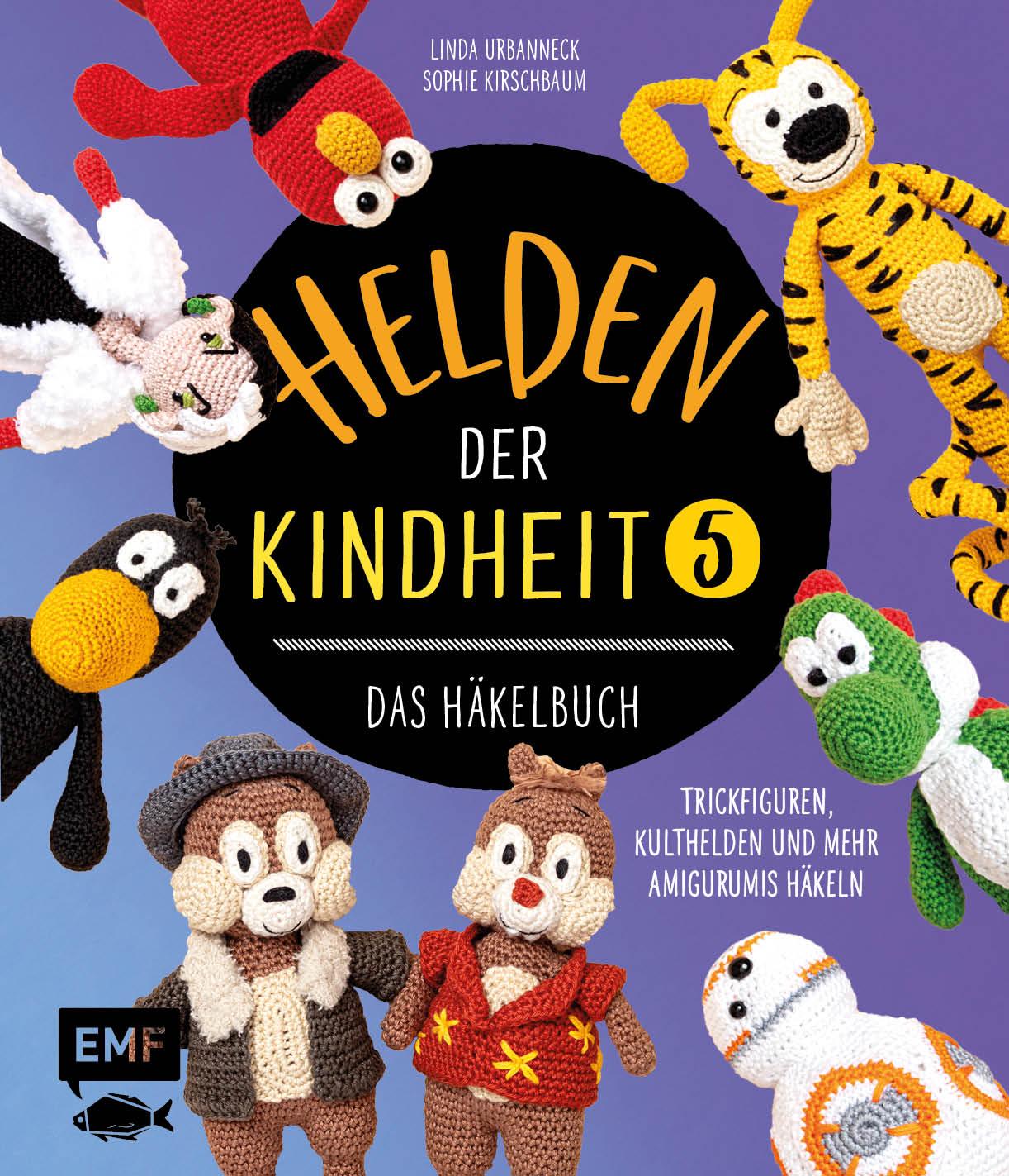 Könyv Helden der Kindheit - Das Häkelbuch - Band 5 Sophie Kirschbaum