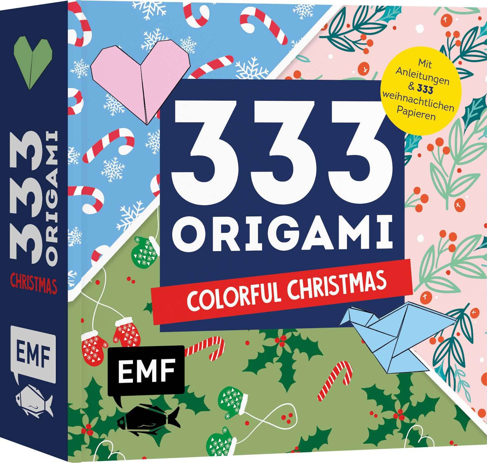 Carte 333 Origami - Colorful Christmas 