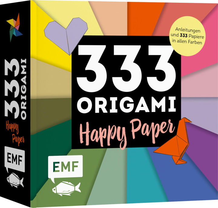 Könyv 333 Origami -&#xa0;Happy Paper 