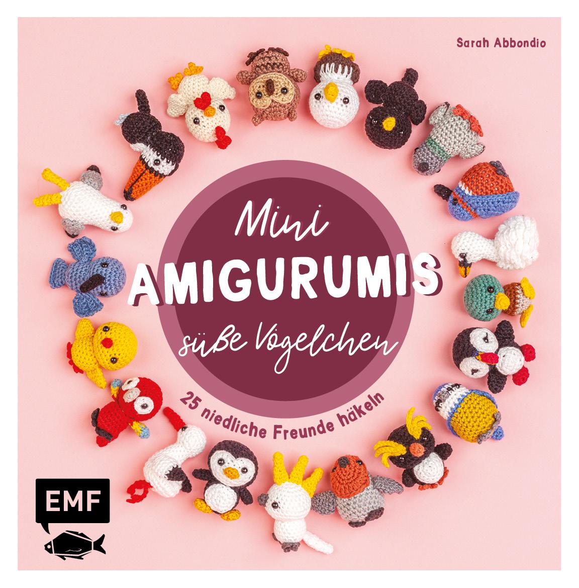Kniha Mini-Amigurumis - Süße Vögelchen 