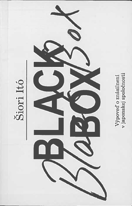 Kniha Black Box Šiori Itó