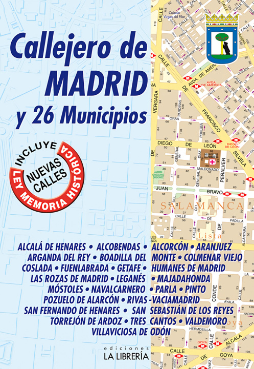 Könyv Callejero de Madrid y 26 municipios 