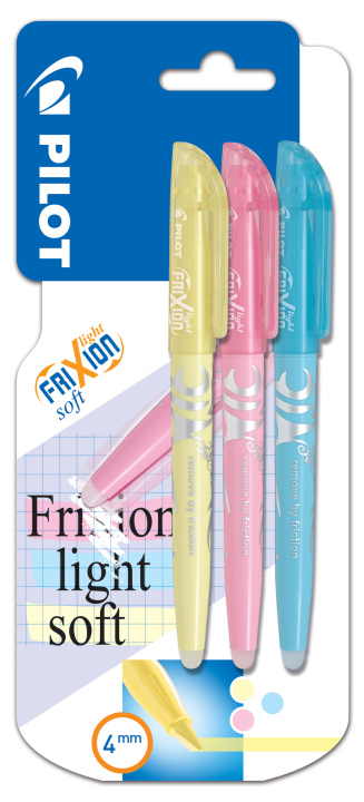 Carte Zakreślacz frixion light soft x 3 kolory Pilot 