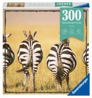 Joc / Jucărie Ravensburger Puzzle 13312 - Zebra - Puzzle Moment 300 Teile 