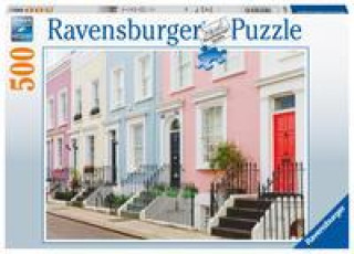 Játék Ravensburger Puzzle 16985 Bunte Stadthäuser in London 500 Teile Puzzle 