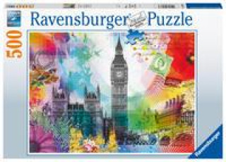 Hra/Hračka Ravensburger Puzzle 16986 Grüße aus London 500 Teile Puzzle 