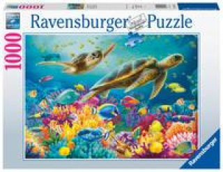 Játék Ravensburger Puzzle 17085 Blaue Unterwasserwelt 1000 Teile Puzzle 