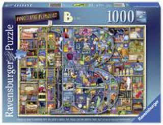 Játék Ravensburger Puzzle 19828 Awesome Alphabet "B" 1000 Teile Puzzle 