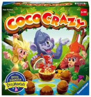 Joc / Jucărie Ravensburger® 20897 Coco Crazy - Merkspiel für 2 - 8 Spieler von 5 - 99 Jahren 