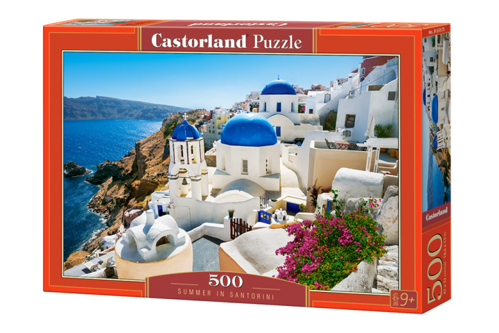 Kniha Puzzle 500 Lato na Santorini B-53575 