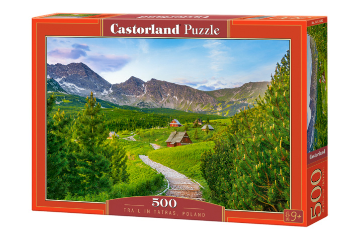 Könyv Puzzle 500 Szlak w Tatrach Polska B-53582 