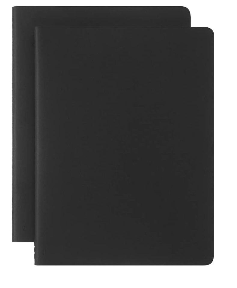 Papírenské zboží Moleskine Smart Sešity 2ks černý XL, čistý 