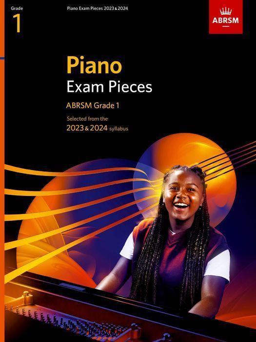 Tlačovina Piano Exam Pieces 2023 & 2024, ABRSM Grade 1 ABRSM