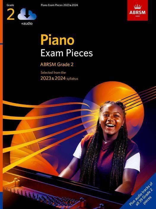 Tlačovina Piano Exam Pieces 2023 & 2024, ABRSM Grade 2 ABRSM