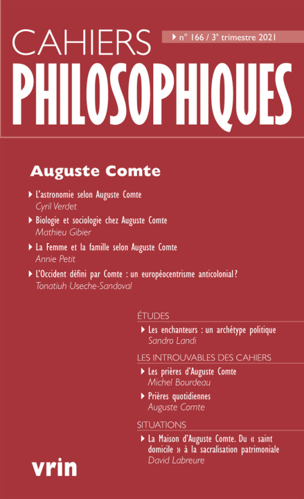 Βιβλίο Auguste Comte 