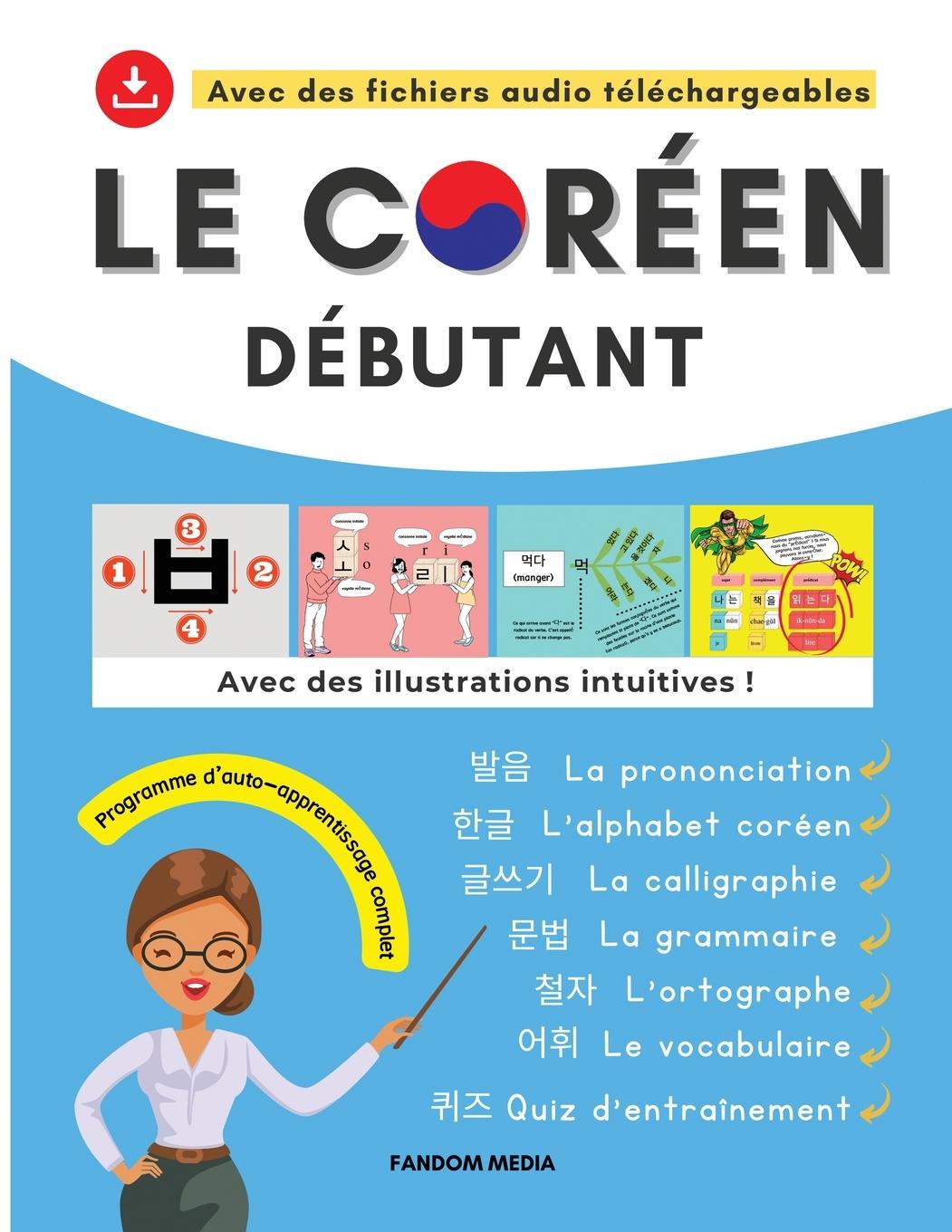 Carte Coreen Debutant - Programme d'Auto-Apprentissage Complet 