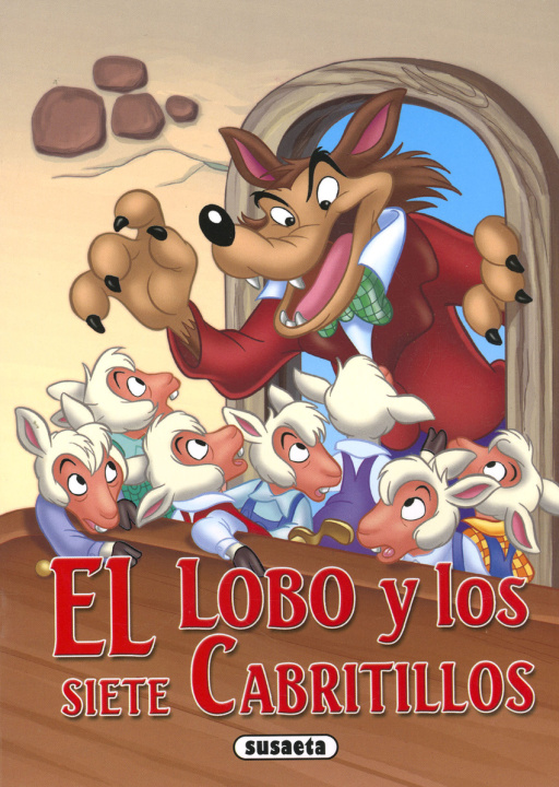 Knjiga El lobo y los siete cabritillos Susaeta Ediciones