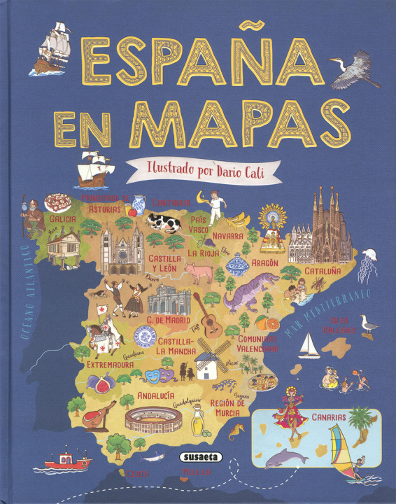 Knjiga España en mapas 