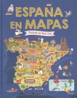 Könyv España en mapas 