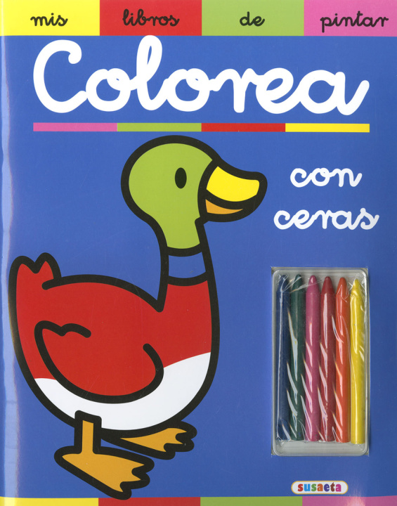 Knjiga Colorea con ceras Equipo Susaeta