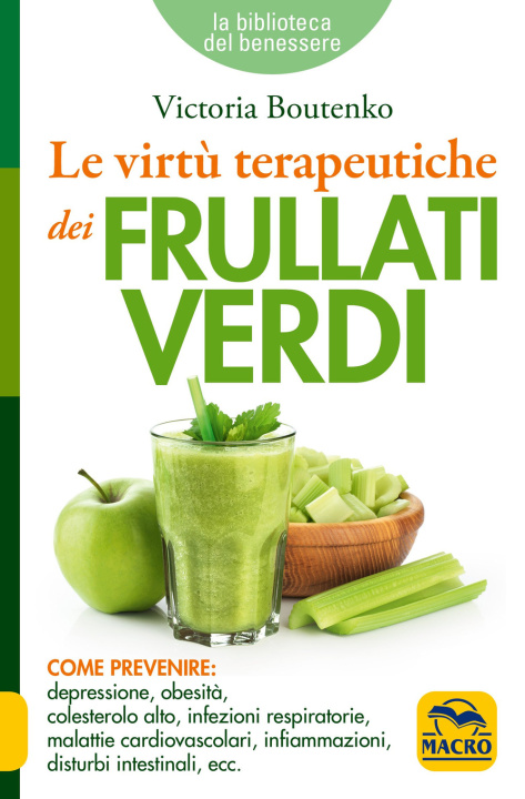 Könyv virtù terapeutiche dei frullati verdi Victoria Boutenko