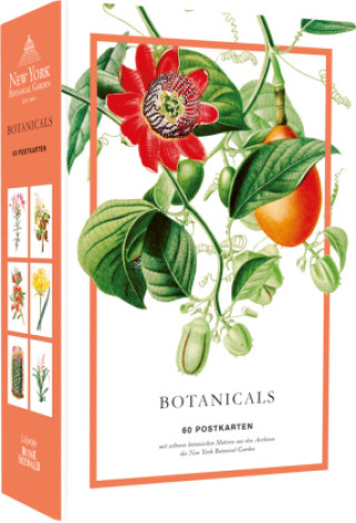 Hra/Hračka Botanicals. 60 Postkarten mit seltenen Motiven aus den Archiven des New York Botanical Garden The New York Botanical Garden