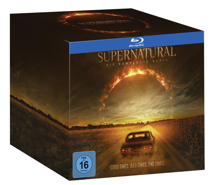 Videoclip Supernatural - Die komplette Serie, 58 Blu-ray 