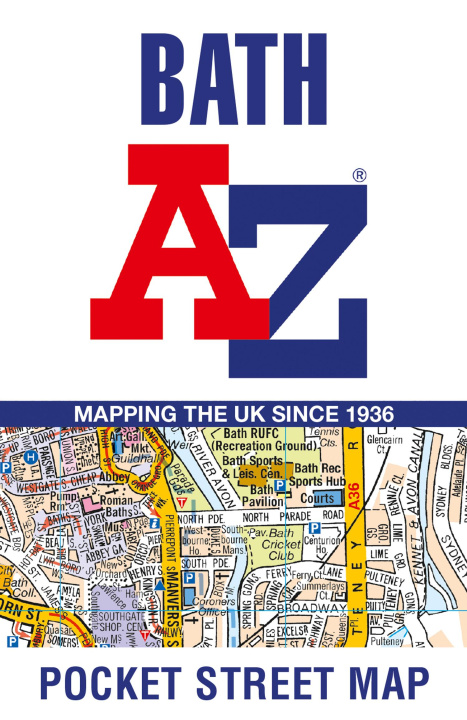 Drucksachen Bath A-Z Pocket Street Map 